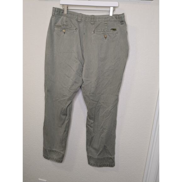 Mountain Khakis Teton Twill Work Outdoor Activewear Green Gray Pant 38 x 32 - Picture 5 of 10